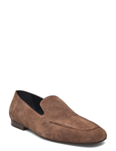 Filippa K Logo Soft Loafers - Mokasiner med hæl - LIGHT BROW / brown