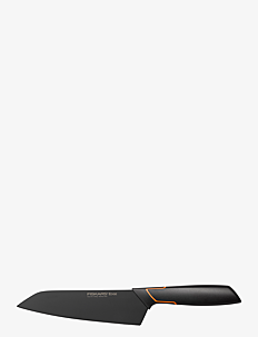 Fiskars Edge Santokukniv 17 cm - Santokukniver - BLACK / black