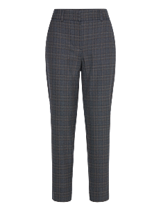 FIVEUNITS KaisaFV Ankle - Rette bukser - NOCTURNAL CHECK / blue