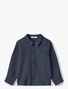 Fliink ELMO LS SHIRT - Fliink - BLUE / navy