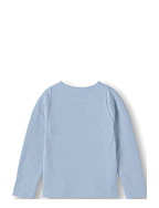 KENNA LS BLOUSE - BLUE