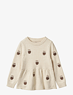 ALON OWL BLOUSE - CREAM