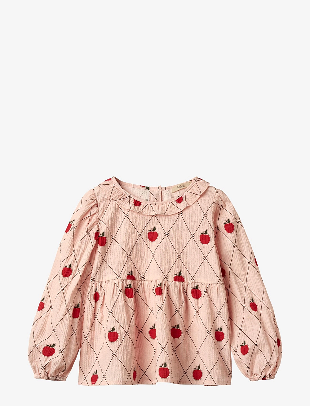 Fliink - APPLE LS BLOUSE - bluser & tunikaer - pink - 1