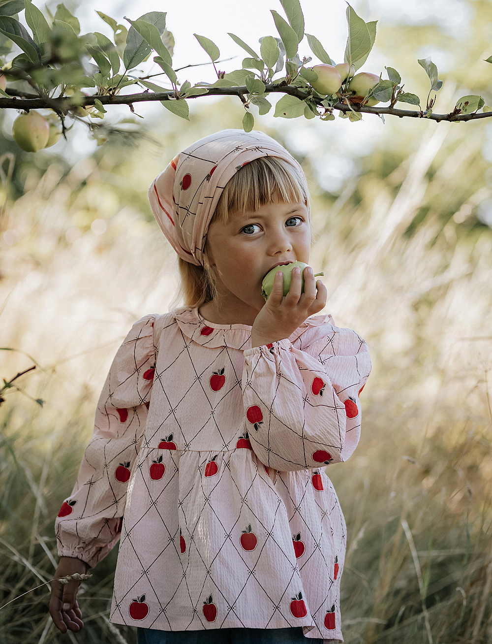 Fliink - APPLE LS BLOUSE - bluser & tunikaer - pink - 3