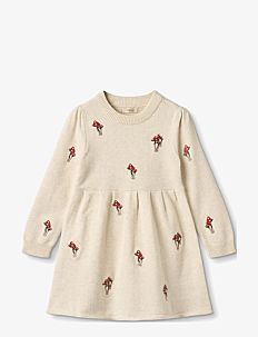 Fliink BENNA MUSHROOM DRESS - Fliink - CREAM / cream