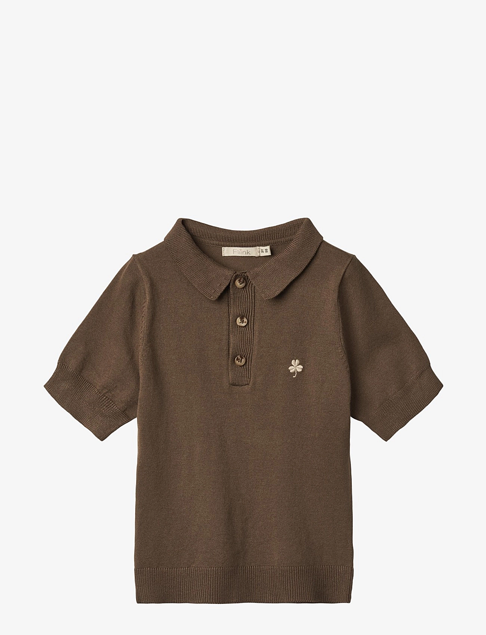 Fliink - FAVO SS POLO - kortermede poloskjorter - brown - 0