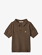 FAVO SS POLO - BROWN