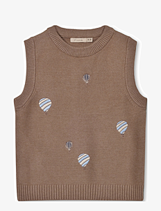 Fliink ALON BALLOON VEST - Fliink - BROWN / brown