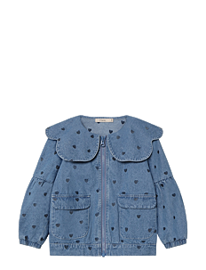 Fliink DONNA DENIM BOMBER JACKET - Fliink - BLUE / blue