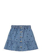 DONNA DENIM SKIRT - BLUE