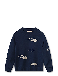 Fliink FAVO CLOUD PULLOVER - Fliink - BLUE / navy