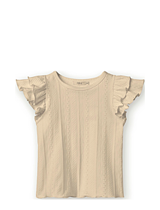 Fliink GABBY SS BLOUSE - Fliink - CREAM / cream