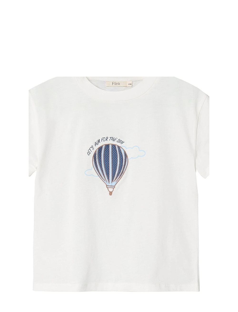 Fliink - SOMMER BALLOON T-SHIRT - kortermede skjorter - white - 0