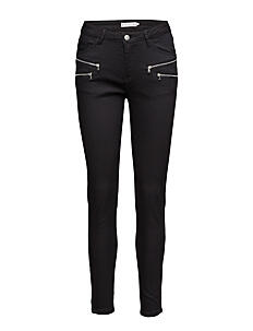 FREE/QUENT FQAIDA-PA-7/8 - Skinny Jeans - BLACK / black