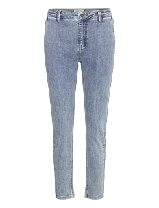 FREE/QUENT FQJANE-PANT - Slim jeans - LIGHT BLUE DENIM / blue