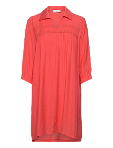 FREE/QUENT FQMAIRA-DRESS - Korte kjoler - HOT CORAL / coral