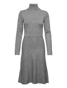 French Connection BABYSOFT A LINE DRESS - Kjoler - MID GREY MELANGE / grey