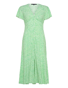 French Connection BERNICE VNK TEA DRESS - Kjoler - MINTED GREEN / green