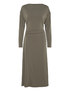 French Connection SAMIRA JERSEY DRESS - Kjoler - TARMAC KHAKI / khaki/green