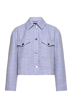 French Connection EFFIE BOUCLE JACKET - Blazere - BLUEBELL/CLASSIC CRE / blue