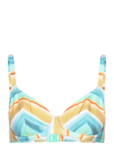 Freya CASTAWAY ISLAND UW PLUNGE BIKINI TOP - Bikinier - MULTI / blue