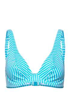 Freya JEWEL COVE - Bikinier - STRIPE TURQUOISE / blue