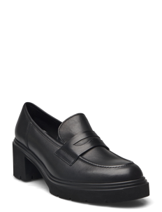 Gabor Loafer - Mokasiner med hæl - BLACK / black