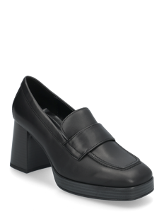 Gabor Loafer - Mokasiner med hæl - BLACK / black