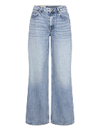 REL STRAIGHT JEANS - SEMI LIGHT BLUE BROKEN IN