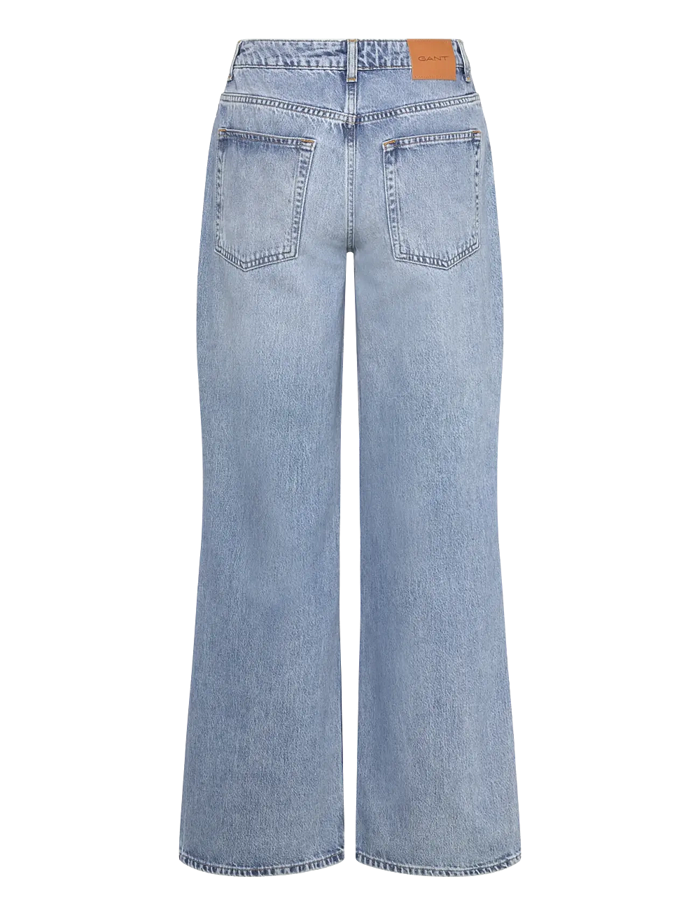 GANT - REL STRAIGHT JEANS - straight jeans - semi light blue broken in - 1