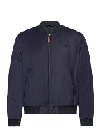 LIGHTWEIGHT BOMBER JACKET - EVENING BLUE