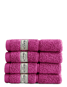 GANT PREMIUM TOWEL 30X30 4-PACK - GANT Home - BOLD VIOLET / purple