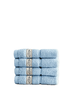 GANT PREMIUM TOWEL 30X30 4-PACK - GANT Home - SHADE BLUE / blue