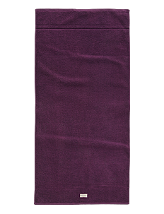 GANT PREMIUM TOWEL 50X100 - GANT Home - DEEP PLUM / purple