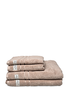 GANT PREMIUM 4-PACK 50X70 70X140 - GANT Home - SILVER SAND / beige