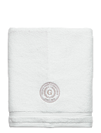 CREST TOWEL 70X140 - WHITE