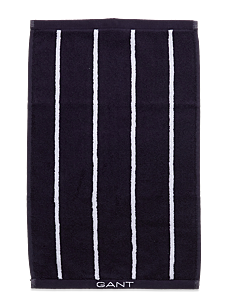 GANT STRIPE TOWEL 70X140 - GANT Home - EVENING BLUE / navy