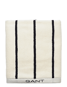 GANT STRIPE TOWEL 50X70 - GANT Home - EGGSHELL / cream