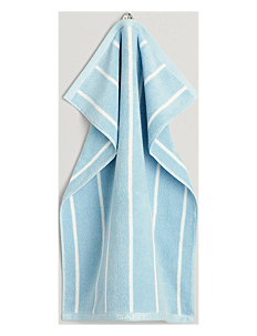 GANT STRIPE TOWEL 50X70 - GANT Home - FRESH BLUE / blue