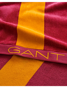 GANT BOLD STRIPE BEACH TOWEL - Tekstiler - MEDAL YELLOW / multi