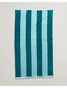 GANT BOLD STRIPE BEACH TOWEL - GANT Home - OCEAN TURQUOSIE / blue