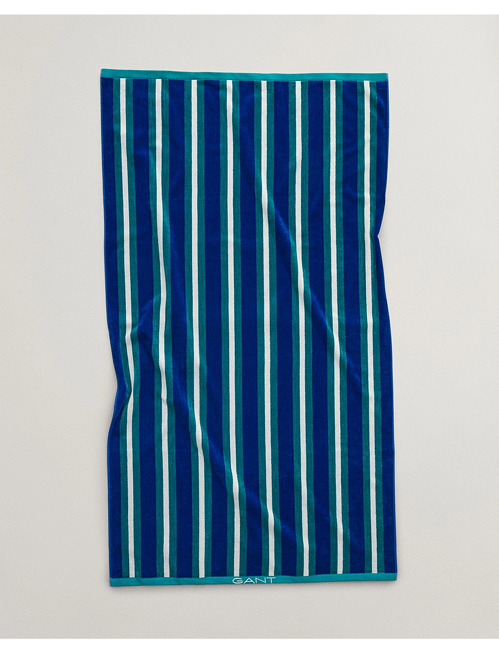 GANT - STRIPE BEACH TOWEL - badehåndklær - ocean turquosie - 0