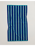 STRIPE BEACH TOWEL - OCEAN TURQUOSIE