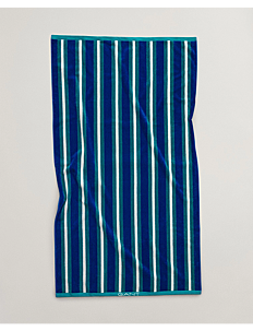 GANT STRIPE BEACH TOWEL - GANT Home - OCEAN TURQUOSIE / blue