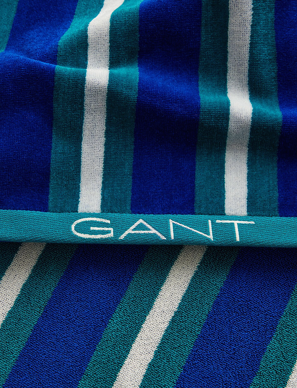 GANT - STRIPE BEACH TOWEL - badehåndklær - ocean turquosie - 1