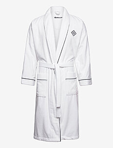 GANT ICON G ROBE - GANT Home - WHITE / white