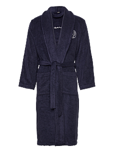 GANT CREST ROBE - GANT Home - MARINE / navy