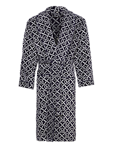 GANT G-PATTERN ROBE - Tekstiler - EVENING BLUE / navy