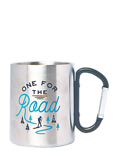 Gentlemen's Hardware Carabiner Mug - One for the Road - Reiseeffekter - SILVER / silver