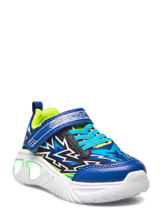 GEOX J ASSISTER BOY B - Sneakers - BLUE/GREEN / multi